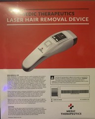 Medic Therapeutics Laser Hair Removal Device Sealed