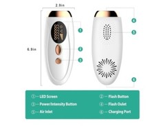 🌊 IPL Hair Removal Device White Rose Gold. Model TMY-002 NEW SEALED – FL