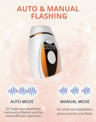 999900 Flashes IPL Epilator Laser Hair Removal LCD Display Painless Permanent