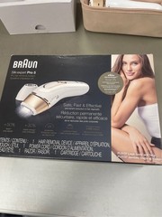 Braun Silk·expert Pro 5 PL5137 IPL, At-Home Hair Removal System, White&Gold