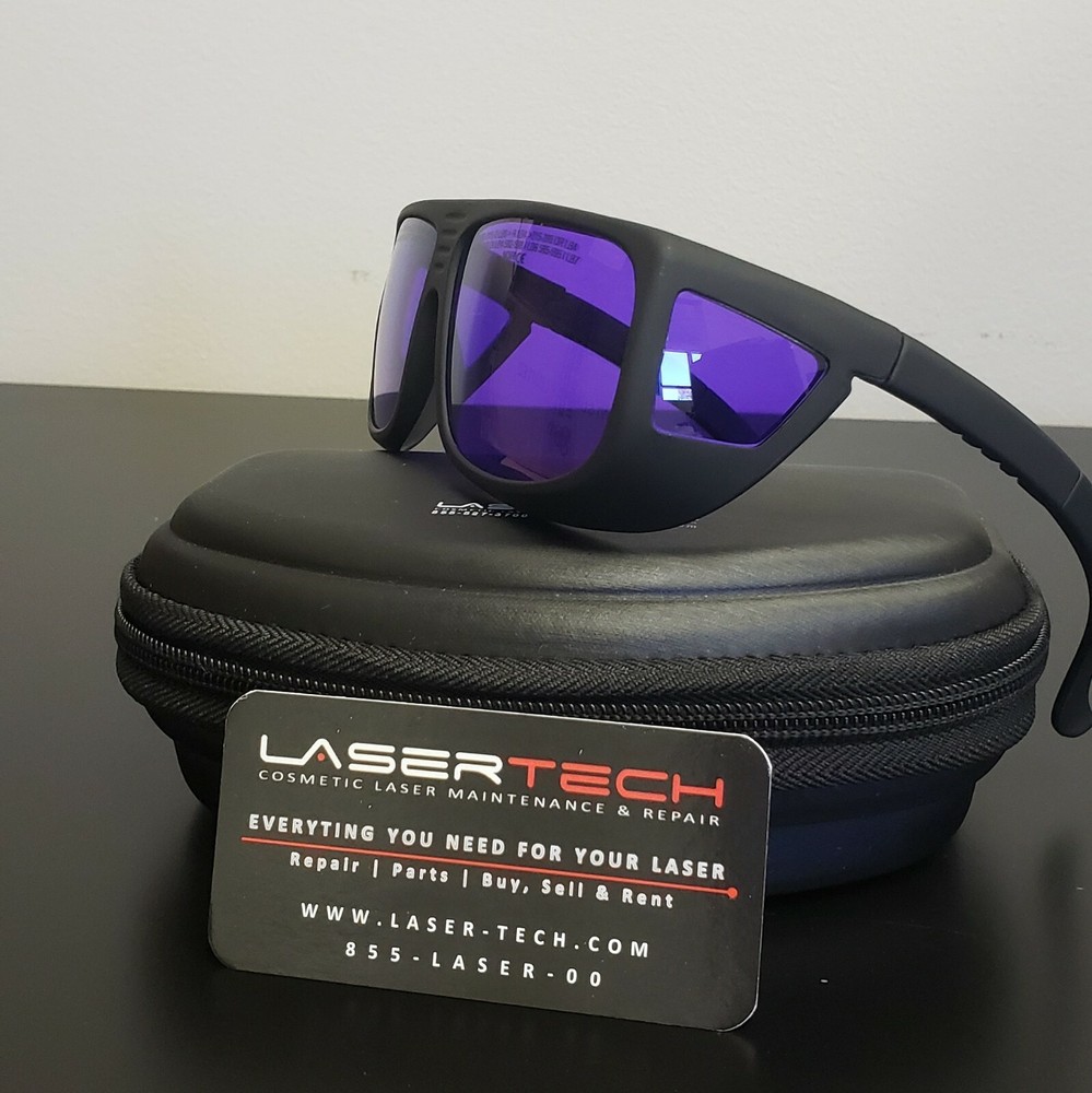 LASER SAFETY GLASSES | LASER GOGGLES |CANDELA VBEAM DYE LASER 576-600nm-Fitover