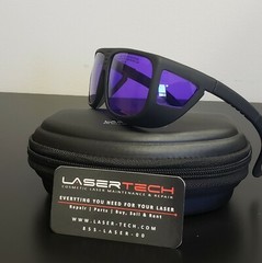LASER SAFETY GLASSES | LASER GOGGLES |CANDELA VBEAM DYE LASER 576-600nm-Fitover