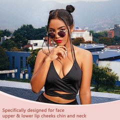 EVIEY Facial Hair Remover for Women – Painless Electric Face Shaver w/ LED