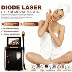 808 Diode Laser Hair Removal Machine Body Arm Leg Bikini Line Hair Removal