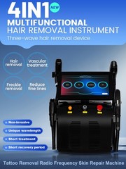4-in-1 Diode Laser Pico IPL RF Hair Removal Skin Rejuvenation Tattoo Removal