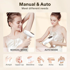 IPL Hair Removal Device 999999 Flashes – Permanent Hair Remover for Women & Men