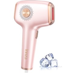 INNZA IPL Hair Removal with Ice Cooling Care Function for Rose Gold