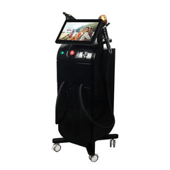 2IN1 755nm 808nm 1064nm Diode Laser Hair Removal Pico Tattoo IPL NG YAG Machine