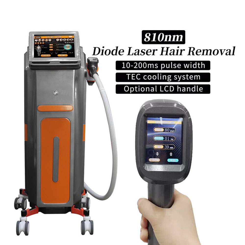 1064/755/810nm Painless Diode Laser Hair Removal Machine Body Skin Rejuvenation