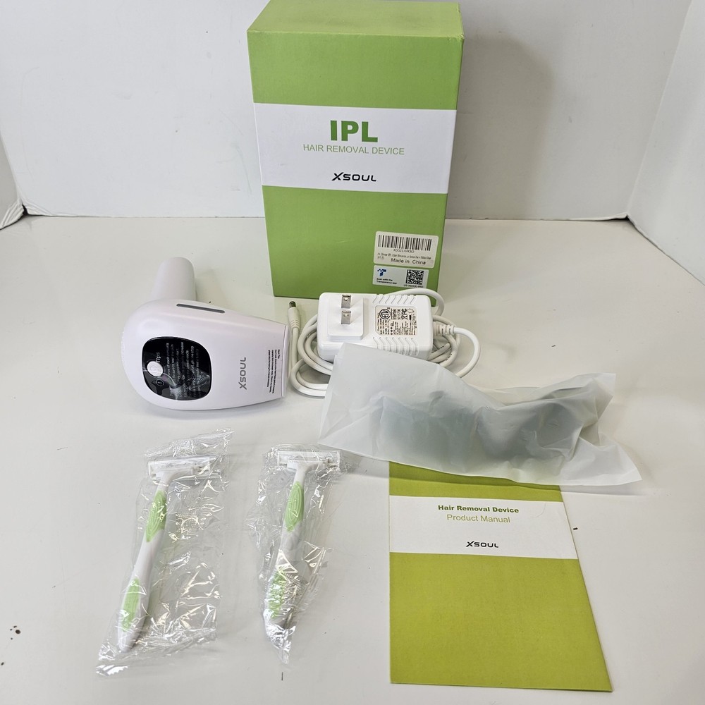 XSOUL IPL Hair Removal Device – At-Home Laser for Smooth Skin
