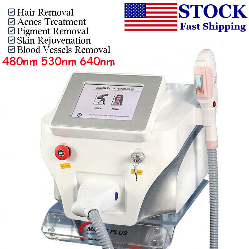 PRO IPL OPT LASER PERMANENT Hair Removal RF Skin Rejuvenation Beauty Machine