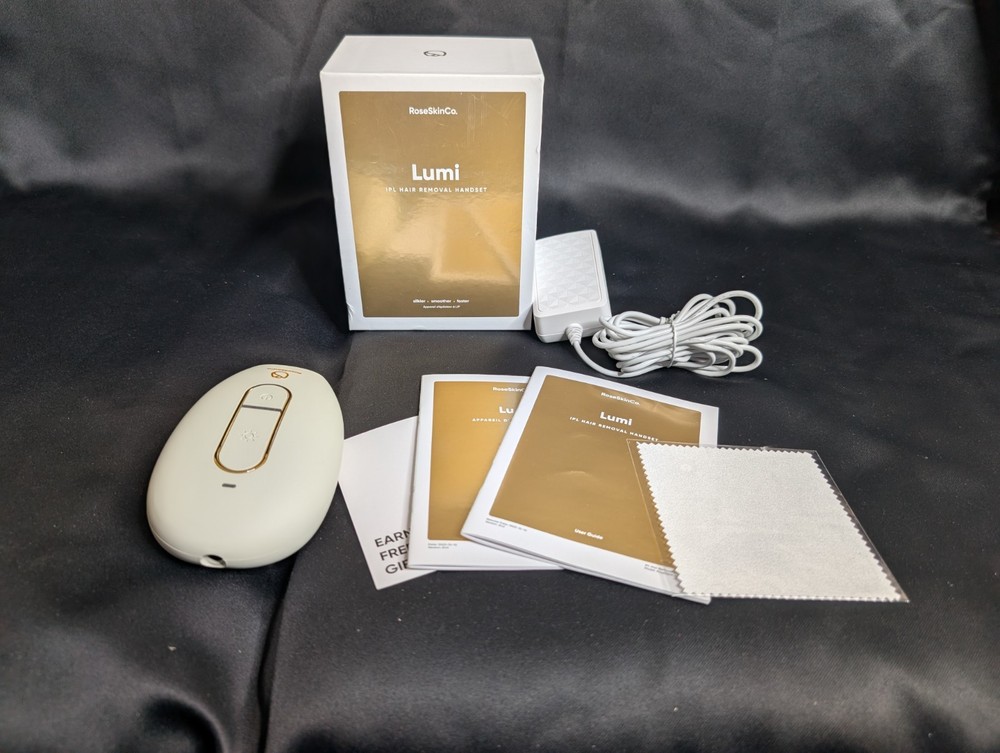 Rose Skin Co IPL Hair Removal Handset – Lumi Handheld Laser Hair Removal CIB