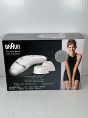 Braun Silk Expert Pro 3 IPL Laser Hair Removal Device PL3221 Smooth Skin NEW