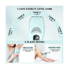 DEESS Laser Hair Removal for Women and Men, GP590 Auto Cooling + Ice Compress…