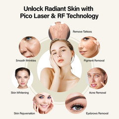 4-in-1 Diode Laser Pico IPL RF Hair Removal Skin Rejuvenation Tattoo Removal