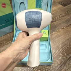 Tria THR-2S Cordless Laser Hair Removal Device White/Blue w/ Charger & Box
