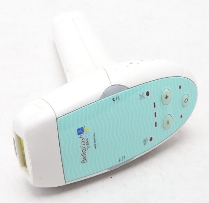 Silk’n BellaFlash Hair Removal Device Pulsed Light – White/Green NO CORD C32