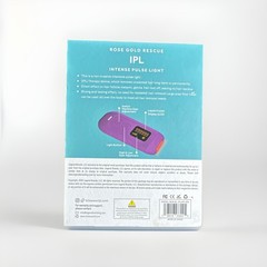 bliss IPL Hair Removal Device Purple LCD Display High Low Gear 999999 Flashes