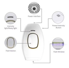 Painless Pulsed Light Pulsed Permanent Laser Epilator Whole Body Hair Removal