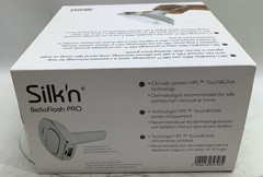 Silk’n Bella Flash Pro Touch & Glide HPL Technology Ergonimic Hair Remover White