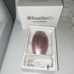 Hair Removal Device RoseSkinCo IPL Pink Corded Electric CE FCC RoHS