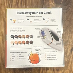 Nood The Flasher 2.0 IPL Hair Removal Device LED Display 7 Settings FDA-Cleared