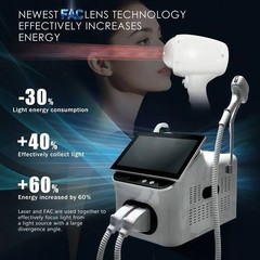 2-in-1 4000w Diode Pico Laser Ice Painless Hair & Tattoo Removal Salon Machine