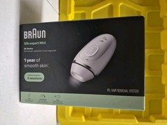 New Braun Silk-Expert Mini Home Laser Hair Removal for Women and Men. OPEN BOX