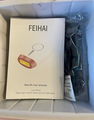 FEIHAI Laser Hair Removal For Women Permanent Painless Hand Leg Arm Face Bikini