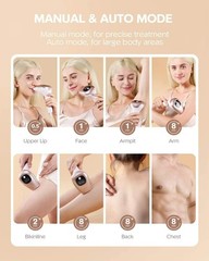 IPL Hair Removal Permanent Painless Hair Remover for Women Legs Arms Face Bikini