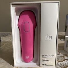 INIA HAUTE Pro IPL Laser Hair Remover Device Ice Cooling (White) At-Home NEW