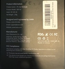 LVARA IPL Removal Device