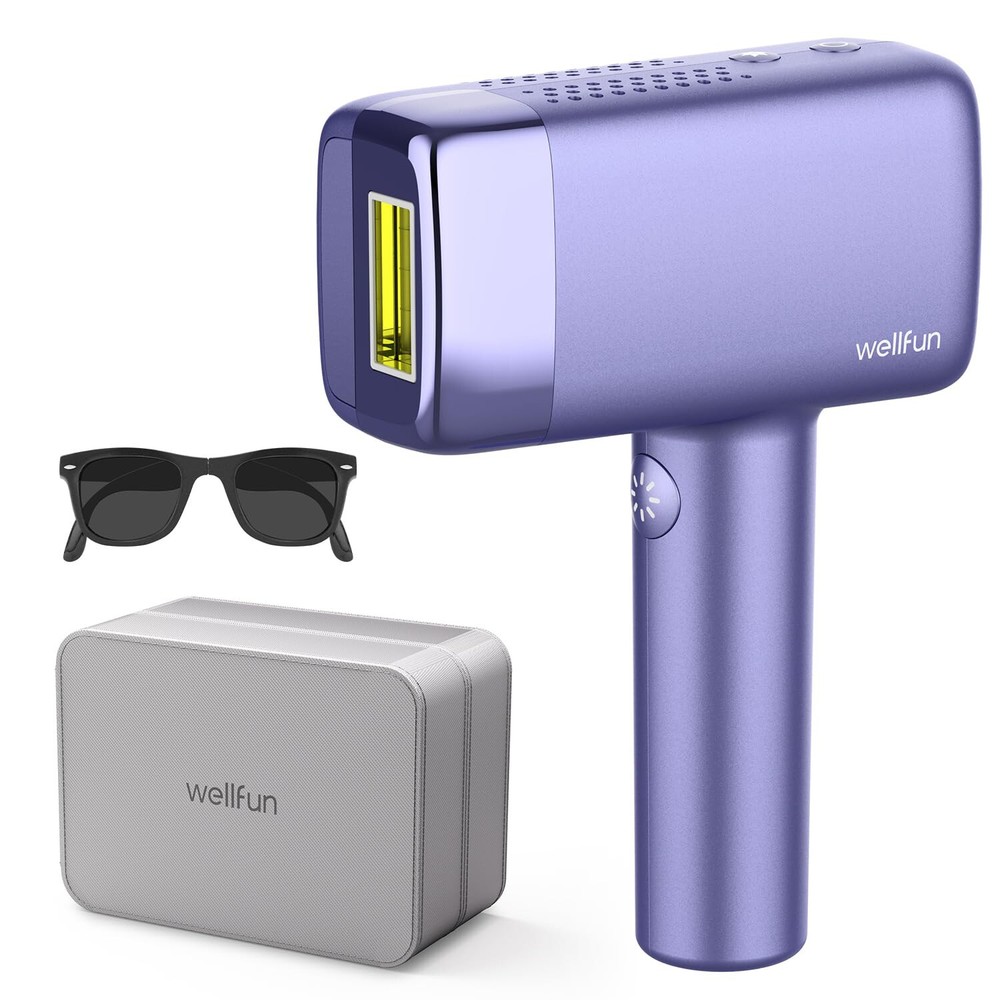 Wellfun IPL Laser Permanent Hair Removal for Women ~ Armpits, Legs, Arms, Bikini