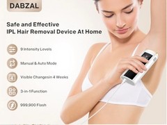 IPL Hair Removal Laser Permanent Body Painless Device (White & Black) See Descr