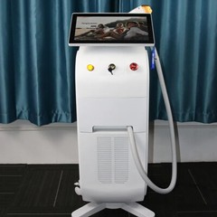 Painless Titanium Laser HAIR REMOVAL Skin Rejuvenation SALON Machine Whitening