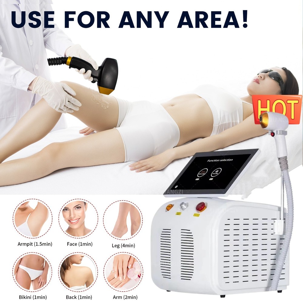 808 Diode Laser Hair Removal Yag 755 808 1064 Diode Laser Hair Removal Machine