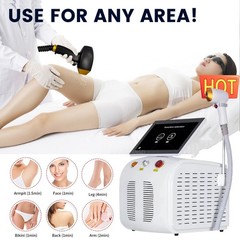 Ice Titanium Soprano Permanent Painless 808nm Diode Laser hair removal Machine