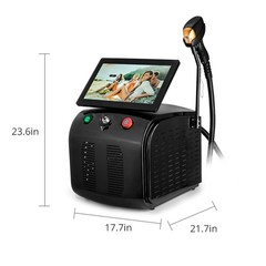 2 IN 1 755 808 1064nm Diode Laser Hair Removal Machine Pico Laser Tattoo Removal