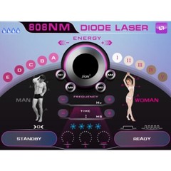 755 808 1064 Diode Laser Permanent Hair Removal Painless Machine Skin Whitening