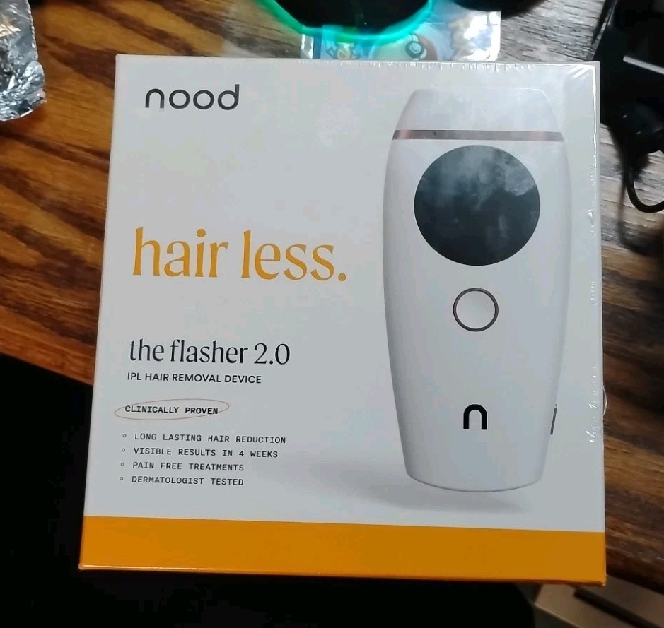 Nood The Flasher 2.0 IPL Hair Removal Device White LED Display Glide Mode