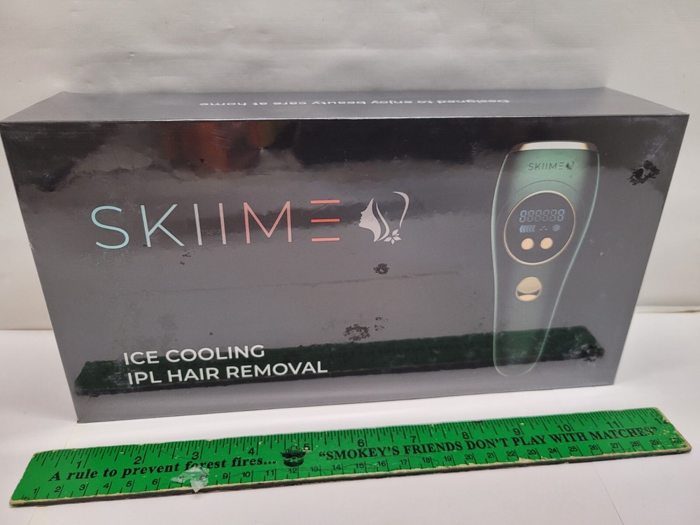 SKIIME ICE COOLING IPL HAIR REMOVAL DEVICE NEW SEALED IN BOX