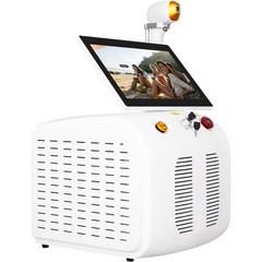 808 laser hair removal device, body, face, underarm cooling head, white