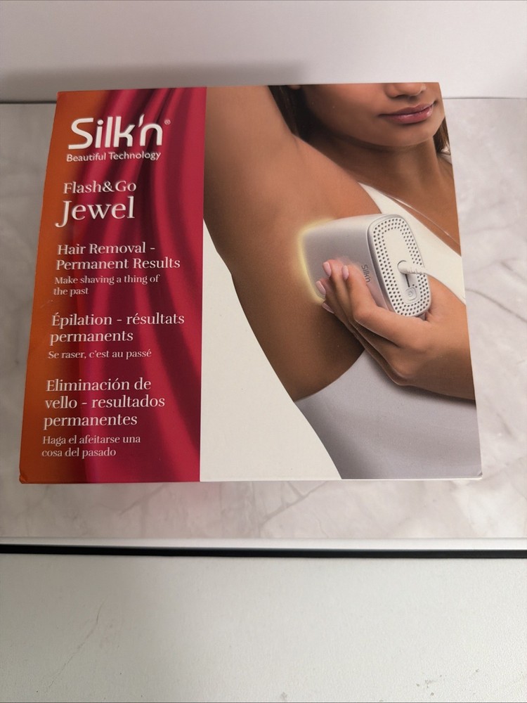NEW Silk’n Flash & Go Jewel Unisex Full Body Permanent Skin Hair Removal Device