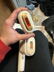 BoSidin Painless Permanent Hair Removal Device Laser Epilation white/Gold