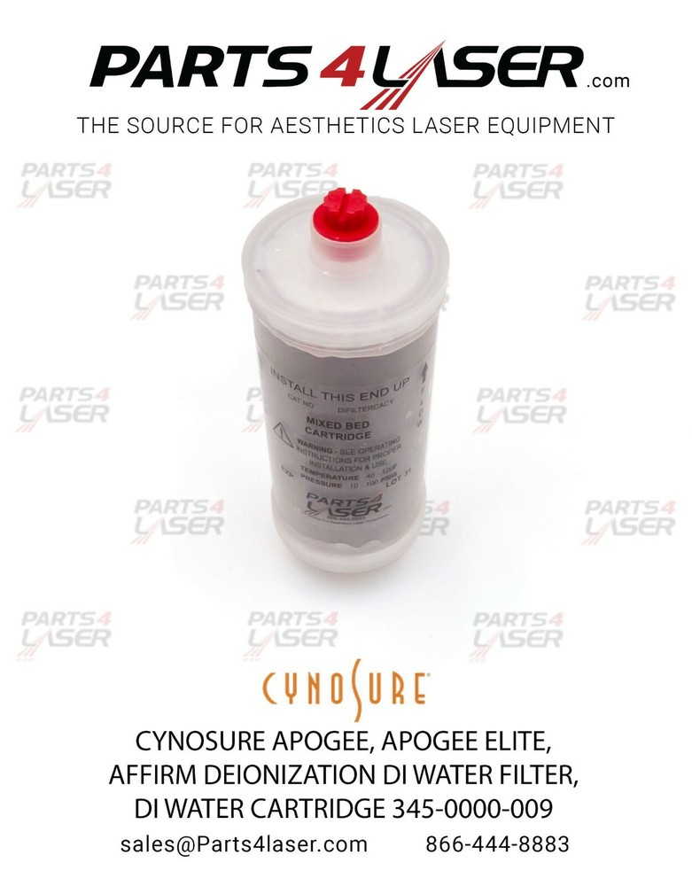 CYNOSURE APOGEE, APOGEE ELITE, AFFIRM DEIONIZATION DI WATER FILTER CARTRIDGE