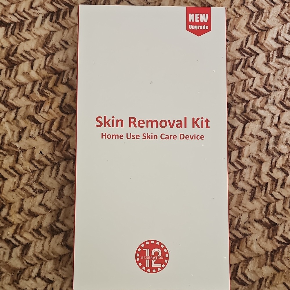 Skin Removal Kit Home Use Skin Care Device White/Black D746-N CE