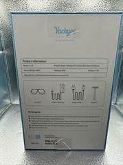 Yachyee Ai10 Ice IPL Hair Removal System Portable Device 48W 110V Off White