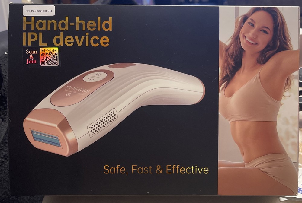ARTOLF HAND HELD HAIR REMOVAL IPL DEVICE MODEL FZ 200A Open Box New Tested✅