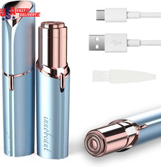 Facial Hair Removal for Women, Electric Painless Facial Hair Remover for Face, L