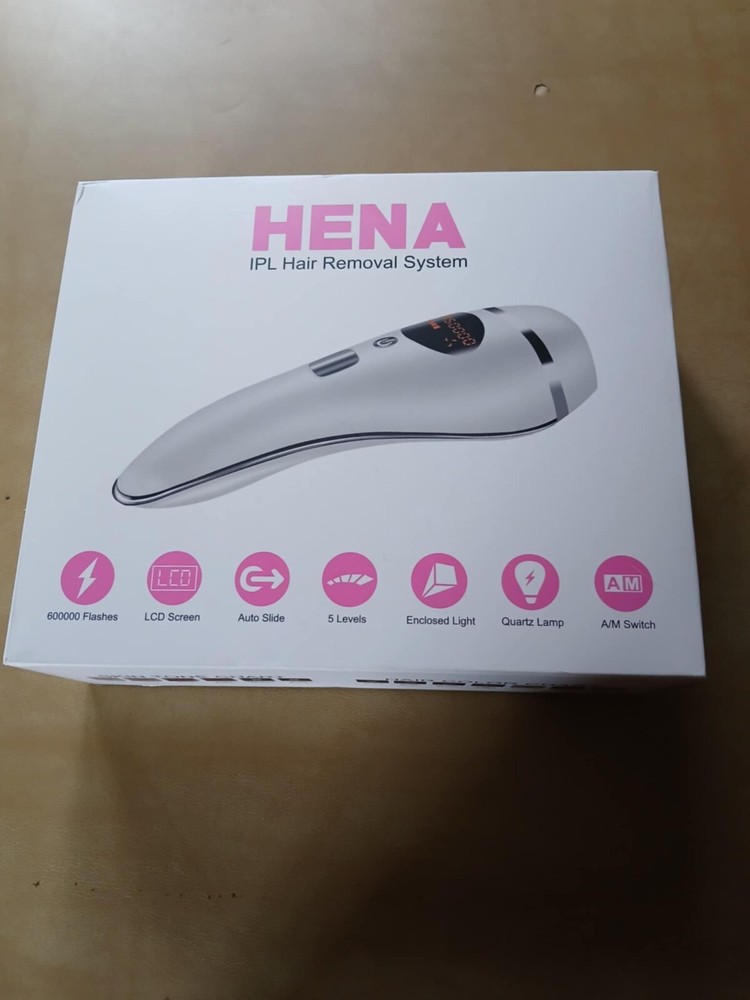 Hena IPL-D19 IPL Hair Removal System IPL Depilator NEW NIB as pictured